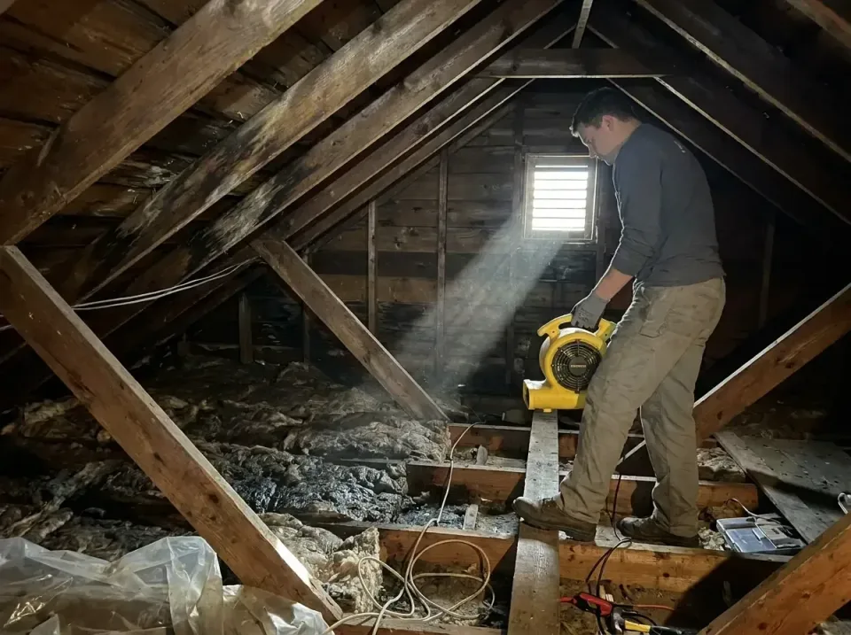 attic-water-damage-drying-proc-007 — frequently asked questions, Emergency Water Extraction & 24/7 Flood Response in New Car…
